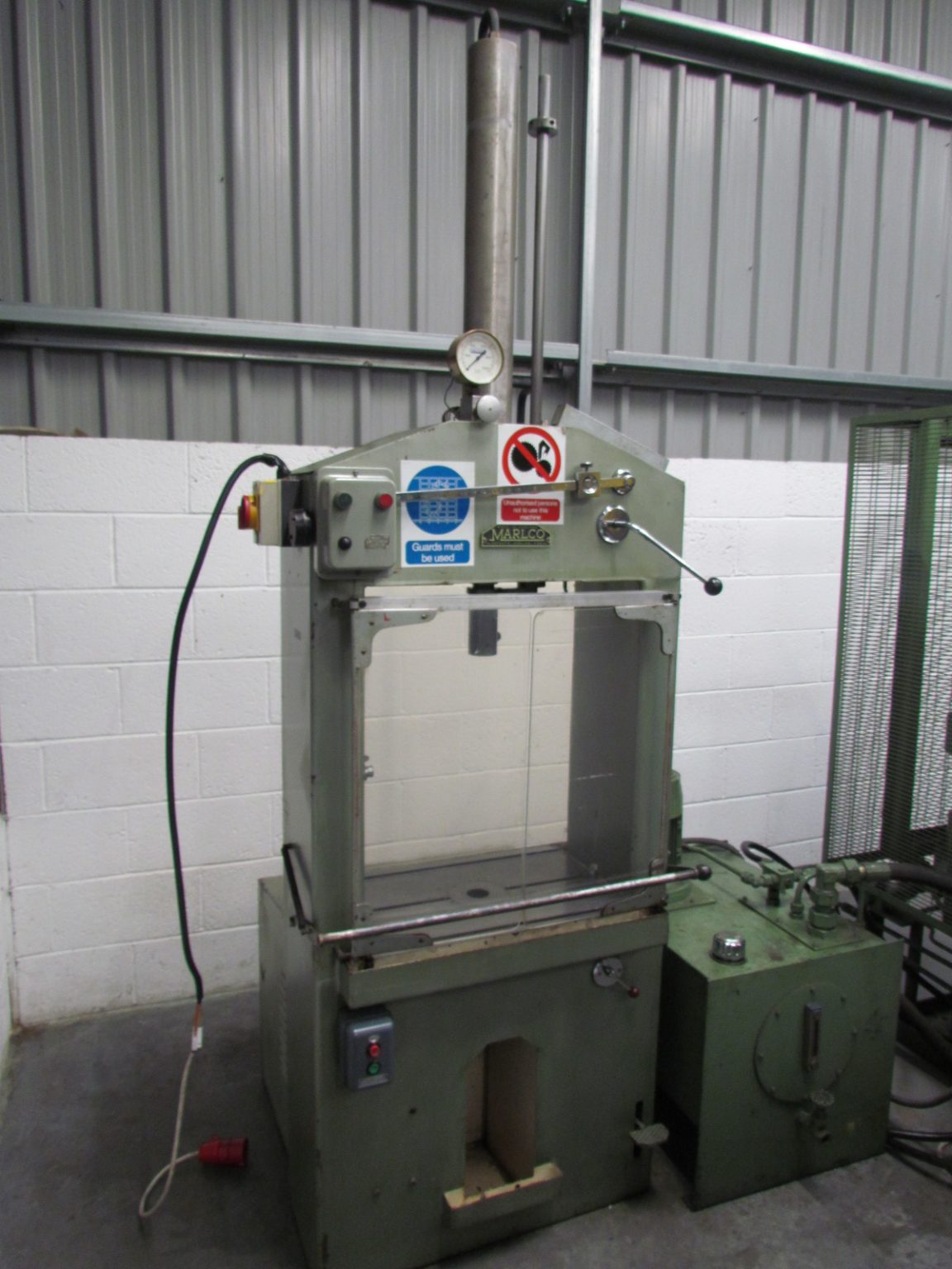 Marlco hydraulic broaching press model BP/20/24 Wilson