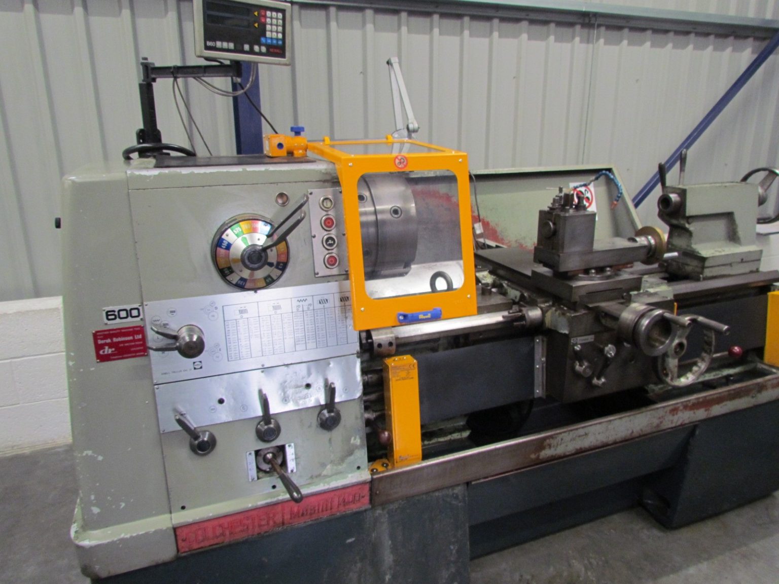 COLCHESTER MASTIFF CENTRE LATHE TMD Wilson MachineryWilson Machinery