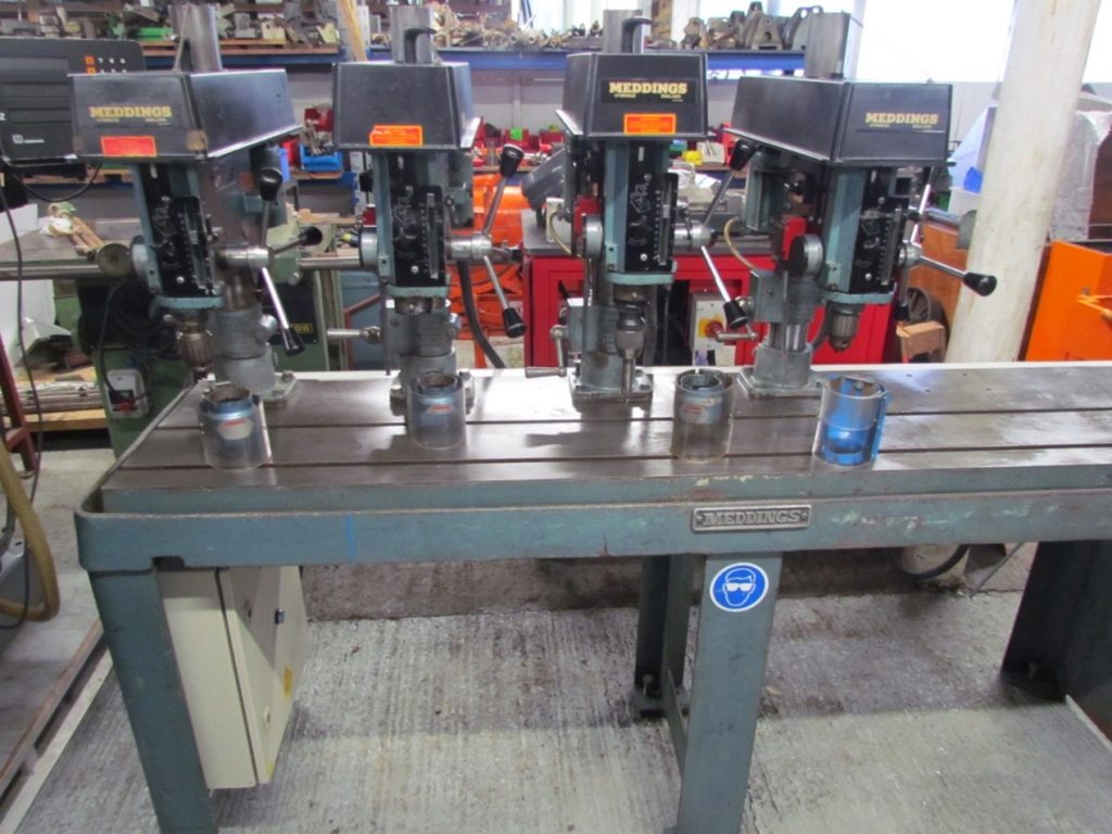 Meddings 4 in line drilling machine Wilson MachineryWilson Machinery