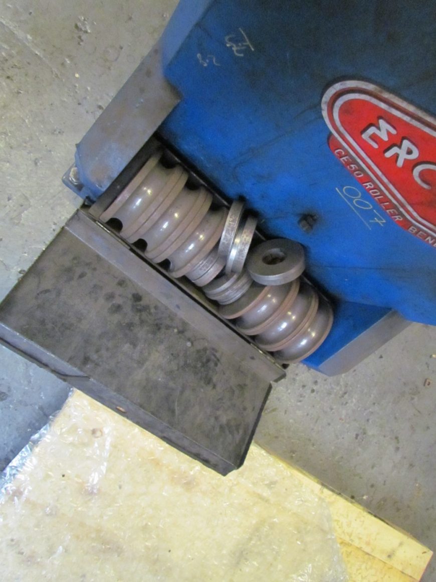 ERCOLINA model ce 50 h3 hydraulic ring roller Wilson MachineryWilson