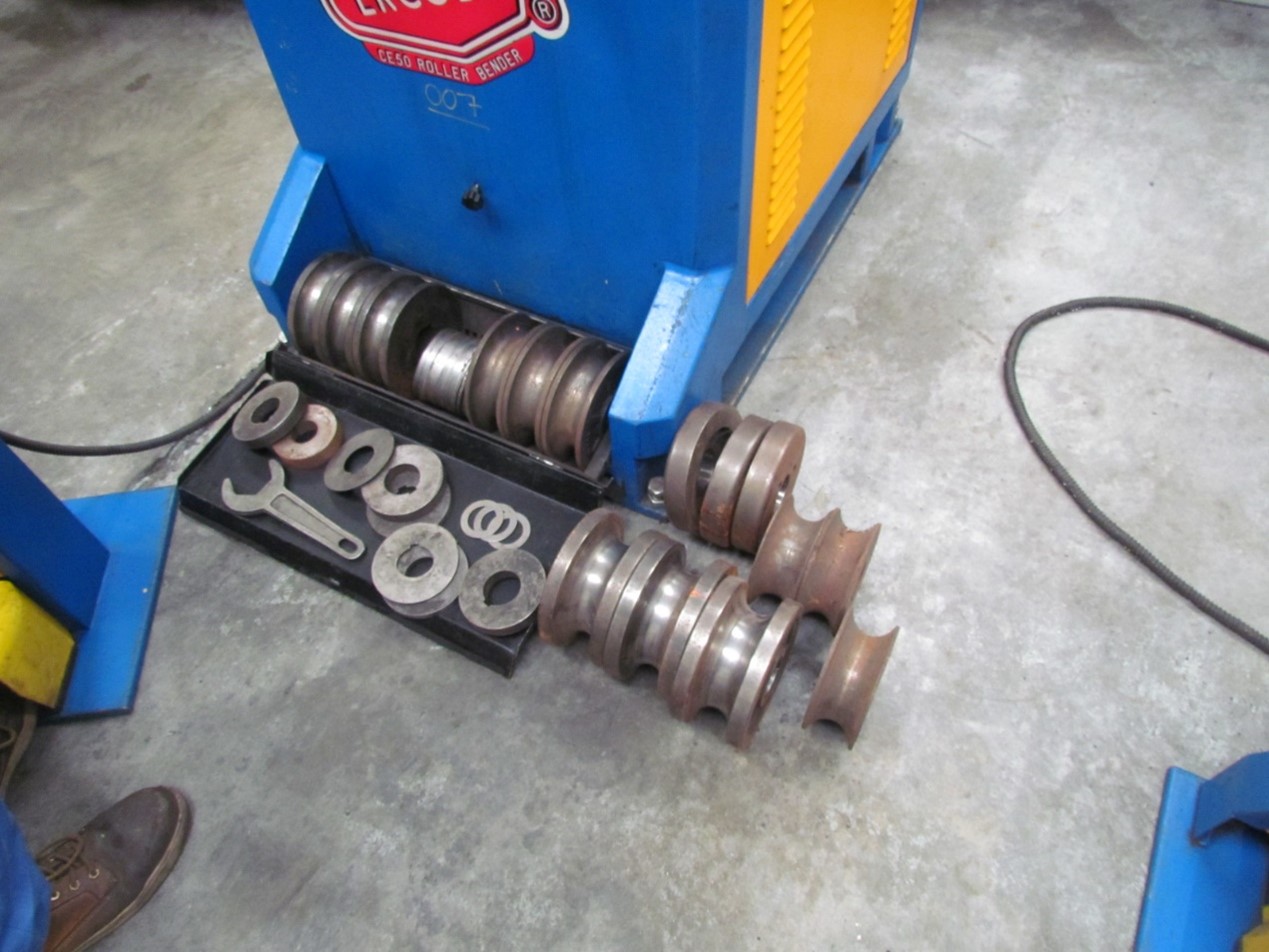 USED ERCOLINA HYDRAULIC RING ROLLER MODEL CE50H3 Wilson