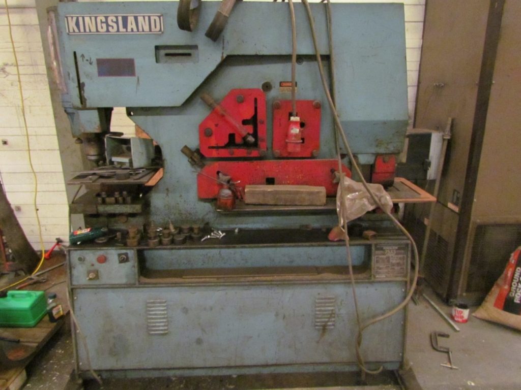 USED KINGSLAND MODEL 75 XA UNIVERSAL STEELWORKER Wilson