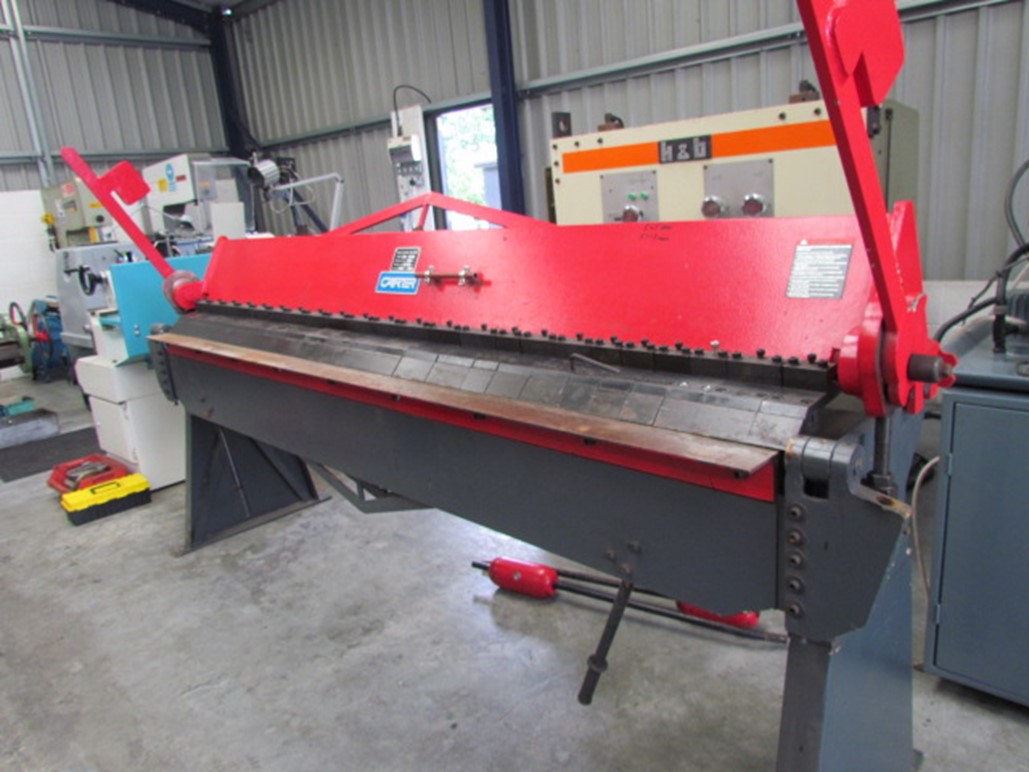 USED CARTER BOX AND PAN FOLDER Wilson MachineryWilson Machinery