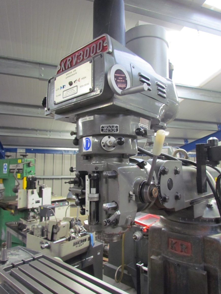 USED XYZ Pro KRV3000 2 Axis CNC Milling Machine Wilson